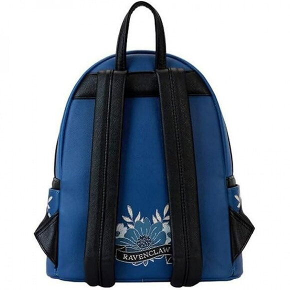 NEW WITH TAGS! Loungefly Harry Potter Ravenclaw House Tattoo Mini Backpack - Picture 3 of 5
